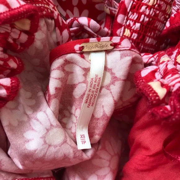 NWOT Lucinda printed midi dress by Free People in size XS - Picture 8 of 14